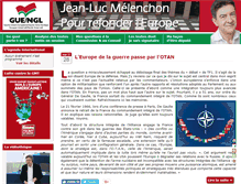 Tablet Screenshot of europe.jean-luc-melenchon.fr